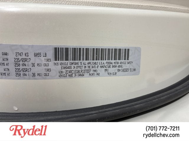 2020 Chrysler Pacifica Touring L Plus