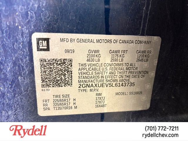 2020 Chevrolet Equinox LT