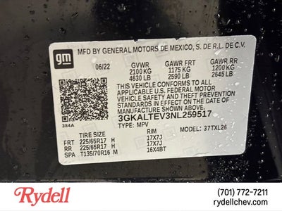 2022 GMC Terrain SLE