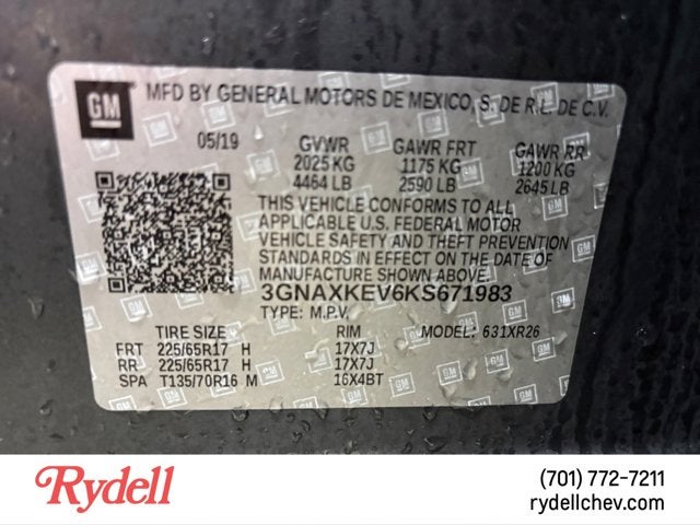 2019 Chevrolet Equinox LT