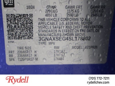 2025 Chevrolet Equinox AWD ACTIV