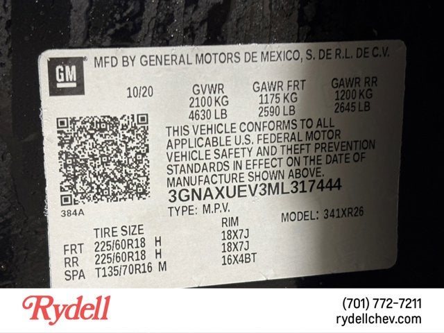 2021 Chevrolet Equinox LT