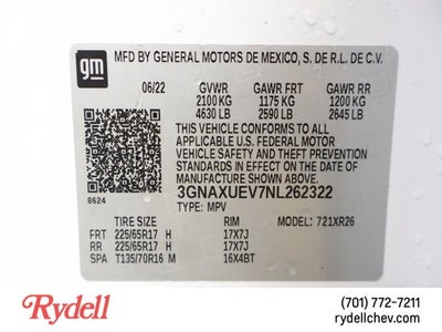 2022 Chevrolet Equinox LT