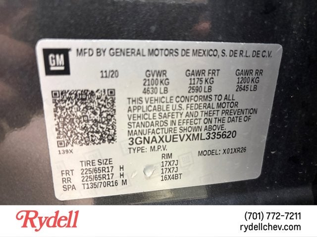 2021 Chevrolet Equinox LT