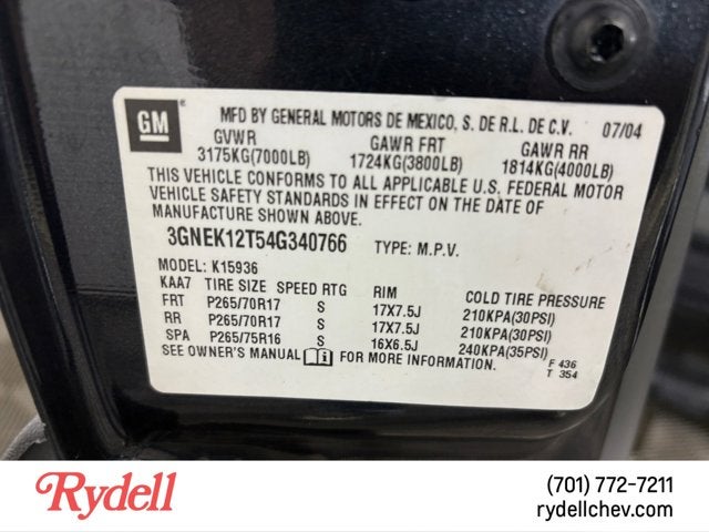 2004 Chevrolet Avalanche Z71