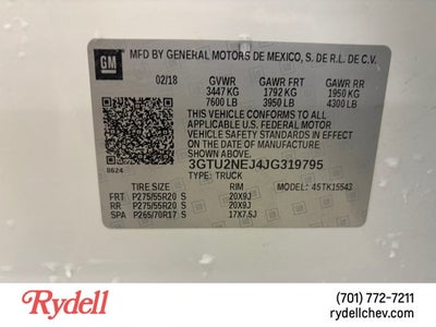 2018 GMC Sierra 1500 SLT