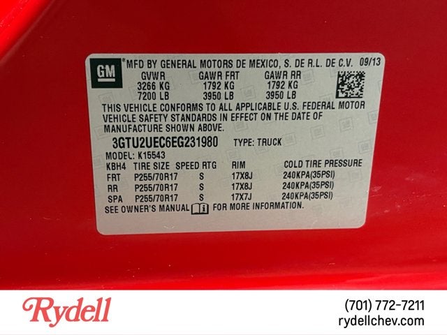 2014 GMC Sierra 1500 SLE
