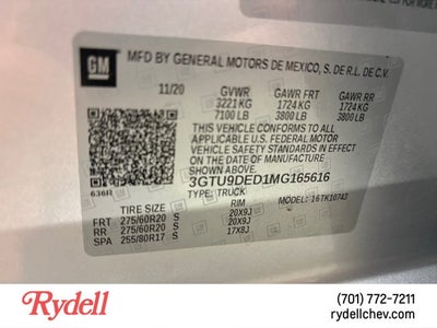 2021 GMC Sierra 1500 SLT