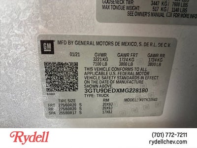 2021 GMC Sierra 1500 SLT