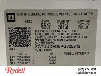 2023 GMC Sierra 1500 SLT