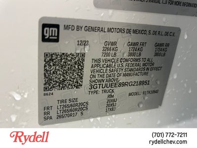 2024 GMC Sierra 1500 AT4