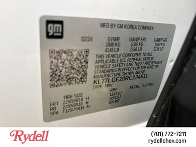 2024 Chevrolet Trax 1RS