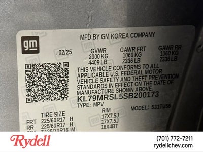 2025 Chevrolet Trailblazer LT