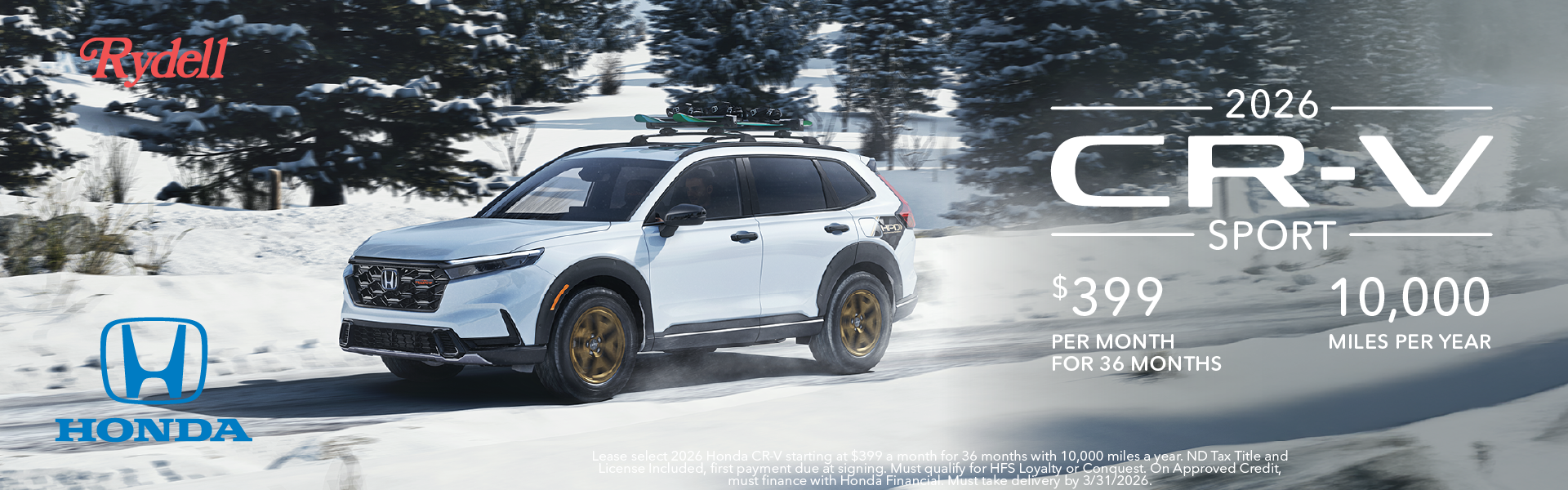 Honda CRV-Sport Lease